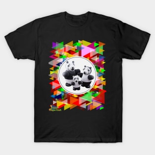 Funny Panda Family T-Shirt